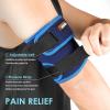 imageFEATOL Bicep Tendonitis Brace Compression Sleeve Support Upper Arm Brace Tricep Bicep Support Bands for Men and Women Arm Wrap Pain Relief for Muscle Strains and InflammationBlack LargeBlue