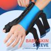imageFEATOL Carpal Tunnel Wrist Brace Night Support Thumb Spica Splint Right Hand for De Quervains Tenosynovitis Tendonitis Wrist Brace With Thumb SupportSmallMediumWomen ampamp Men BlackLargeXLargePack of 1