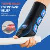 imageFEATOL Carpal Tunnel Wrist Brace Night Support Thumb Spica Splint Right Hand for De Quervains Tenosynovitis Tendonitis Wrist Brace With Thumb SupportSmallMediumWomen ampamp Men BlackLargeXLargePack of 1