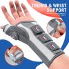 imageFEATOL Carpal Tunnel Wrist Brace Night Support Thumb Spica Splint Right Hand for De Quervains Tenosynovitis Tendonitis Wrist Brace With Thumb SupportSmallMediumWomen ampamp Men BlackLargeXLargePack of 1