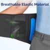 imageFEATOL Lower Back Brace with 5 Reinforced Stays for Women and Men Adjustable SnugFit Lumbar Support Belt for Work Size L Waist 343quot394quotBlack