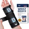 imageFEATOL Wrist Brace Hand Brace Carpal Tunnel Wrist Splint Night Support for Women Men Pain Relief Support Tendonitis Arthritis Sprain Right Hand SmallMediumMediumLarge Pack of 1
