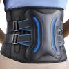 imageFEATOL Lower Back Brace with 5 Reinforced Stays for Women and Men Adjustable SnugFit Lumbar Support Belt for Work Size L Waist 343quot394quotBlack