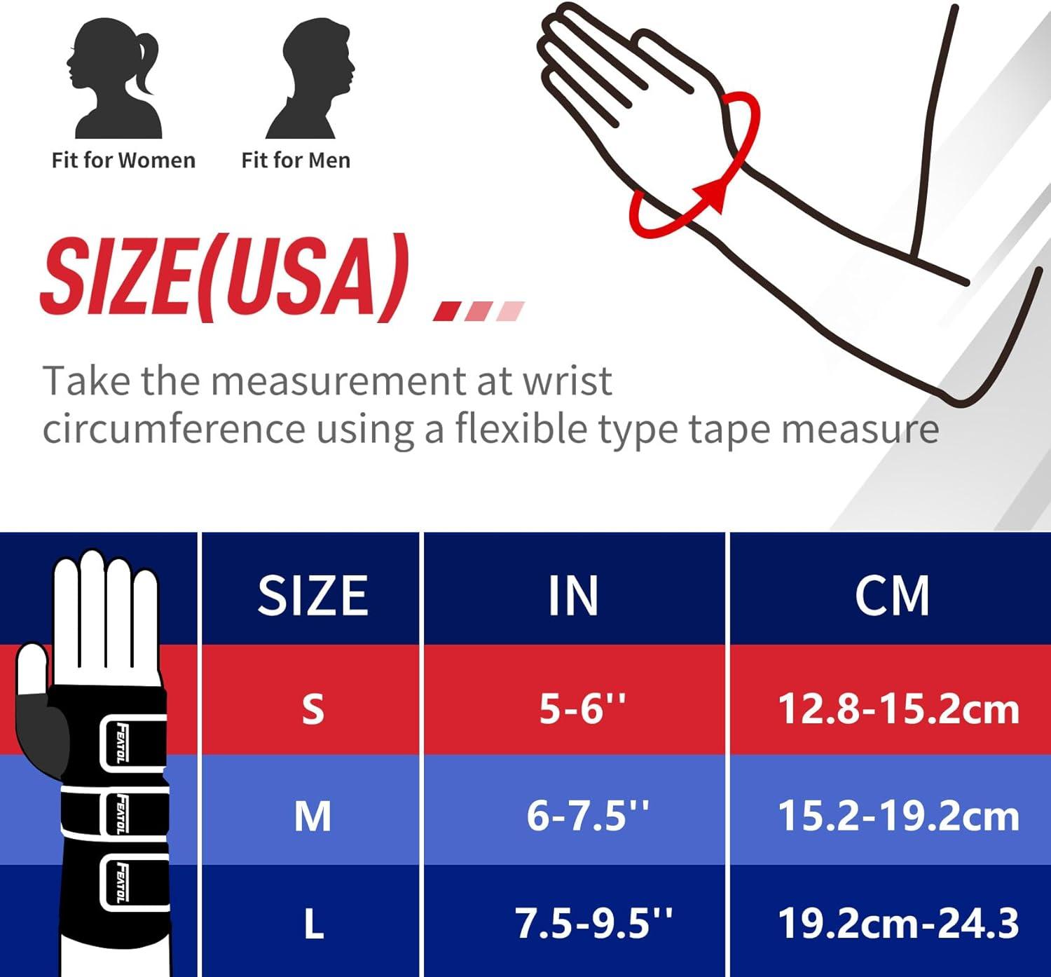 imageFEATOL Resting Hand Splint Stroke Night Immobilizer with Removable Splints Pain Relief For Carpel Tunnel Stroke Recovery Arthritis TendinitisFunctional Support Wrist Finger BraceRight Hand MediumFor Men and WomenSmall