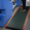 imageFEATOL Anti Fatigue Mat Industrial Ergonomic Standing Floor Mat for Work for Stand Black with Yellow Border Safety 20quot x 39quotSupport for Leg ampamp Back PainOrange Border