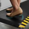 imageFEATOL Anti Fatigue Mat Industrial Ergonomic Standing Floor Mat for Work for Stand Black with Yellow Border Safety 20quot x 39quotSupport for Leg ampamp Back PainYellow Border
