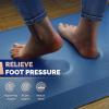 imageFEATOL Anti Fatigue Mat for Standing 910 Extra Thick Ergonomic Standing Desk Mat Comfort ampamp Durable Memory Foam Standing Mat at HomeOffice All Day 20quot x 32quot BlackBlue