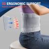 imageFEATOL Back Brace Support BeltLumbar Support Back Brace for Back Pain Sciatica Scoliosis Herniated Disc Adjustable Support StrapsLower Back Brace with Removable Lumbar Pad for Men ampamp WomenGrey