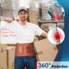 imageFEATOL Back Brace Support BeltLumbar Support Back Brace for Back Pain Sciatica Scoliosis Herniated Disc Adjustable Support StrapsLower Back Brace with Removable Lumbar Pad for Men ampamp WomenBrown