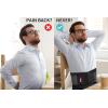 imageFEATOL Back Brace Support BeltLumbar Support Back Brace for Back Pain Sciatica Scoliosis Herniated Disc Adjustable Support StrapsLower Back Brace with Removable Lumbar Pad for Men ampamp WomenBlack