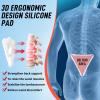 imageFEATOL Back Brace for Men Lower Back Pain Relief Lumbar Support Brace Waist Belt with Ergonomic 3D Silicone Pad for Heavy Lifting Work Herniated Disc Sciatica LXL2XLarge Pack of 1