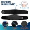 imageFEATOL Back Brace for Men Lower Back Pain Relief Lumbar Support Brace Waist Belt with Ergonomic 3D Silicone Pad for Heavy Lifting Work Herniated Disc Sciatica LXL3XLarge Pack of 1