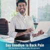 imageFEATOL Back Brace for Men Lower Back Pain Relief Lumbar Support Brace Waist Belt with Ergonomic 3D Silicone Pad for Heavy Lifting Work Herniated Disc Sciatica LXLLargeXLarge Pack of 1