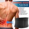 imageFEATOL Back Brace for Men Lower Back Pain Relief Lumbar Support Brace Waist Belt with Ergonomic 3D Silicone Pad for Heavy Lifting Work Herniated Disc Sciatica LXL3XLarge Pack of 1