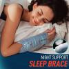 imageFEATOL Carpal Tunnel Wrist Brace Night Support 2 Pack  Wrist Splint for Pain Relief Tendonitis Sprained Arthritis  Metal Splint Stabilizer With Hand Brace FOR Sleeping Women Men RightampampLeftMLXSmall Pack of 1