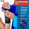 imageFEATOL Carpal Tunnel Wrist Brace Night Support 2 Pack  Wrist Splint for Pain Relief Tendonitis Sprained Arthritis  Metal Splint Stabilizer With Hand Brace FOR Sleeping Women Men RightampampLeftMLSmallMedium Pack of 1
