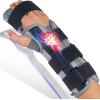imageFEATOL Resting Hand Splint Stroke Night Immobilizer with Removable Splints Pain Relief For Carpel Tunnel Stroke Recovery Arthritis TendinitisFunctional Support Wrist Finger BraceRight Hand MediumFor Men and WomenLarge