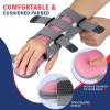 imageFEATOL Resting Hand Splint Stroke Night Immobilizer with Removable Splints Pain Relief For Carpel Tunnel Stroke Recovery Arthritis TendinitisFunctional Support Wrist Finger BraceRight Hand MediumFor Men and WomenSmall