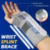imageFEATOL Wrist Brace Splint Carpal Tunnel for Women Men Night Wrist Sleep Support Brace Left Hand MediumLarge Pain Relief for Sprain Arthritis TendonitisMediumLarge Pack of 1