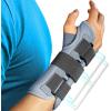 imageFEATOL Wrist Brace Splint Carpal Tunnel for Women Men Night Wrist Sleep Support Brace Left Hand MediumLarge Pain Relief for Sprain Arthritis TendonitisSmallMedium Pack of 1