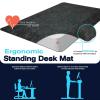 imageFEATOL Anti Fatigue Comfort Mat Thick Ergonomic Kitchen Floor Mats for Office Kitchens NonSlip Bottom Relieves Foot Knee and Back Pain Phthalate Free 20x59x910Inch59L x 20W x 09Th