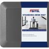imageFEATOL Anti Fatigue Mat for Standing 910 Extra Thick Ergonomic Standing Desk Mat Comfort ampamp Durable Memory Foam Standing Mat at HomeOffice All Day 20quot x 32quot BlackGrey