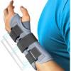 imageFEATOL Wrist Brace Splint Carpal Tunnel for Women Men Night Wrist Sleep Support Brace Left Hand MediumLarge Pain Relief for Sprain Arthritis TendonitisSmallMedium Pack of 1