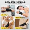 imageFEATOL Thumb Brace Right Hand  Ergonomic Support for Trigger Thumb De Quervains Tenosynovitis Lightweight Wrist Brace for Carpal Tunnel Size SM 5quot65quot