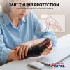 imageFEATOL Thumb Brace Right Hand  Ergonomic Support for Trigger Thumb De Quervains Tenosynovitis Lightweight Wrist Brace for Carpal Tunnel Size SM 5quot65quot
