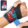 imageFEATOL 2 Pack Wrist Wraps for Pain Carpal Tunnel Tendonitis Adjustable Wrist Support for Work Men and Women Daily Protector Right ampamp Left Hand MediumMedium