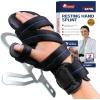 imageFEATOL Resting Hand Splint with Thumb Support for Men and Women Adjustable Night Hand Brace Splint for Carpal Tunnel Arthritis Tendinitis Stroke Recovery Right LargeXLargeBlack