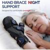 imageFEATOL Resting Hand Splint with Thumb Support for Men and Women Adjustable Night Hand Brace Splint for Carpal Tunnel Arthritis Tendinitis Stroke Recovery Right LargeXLargeBlack